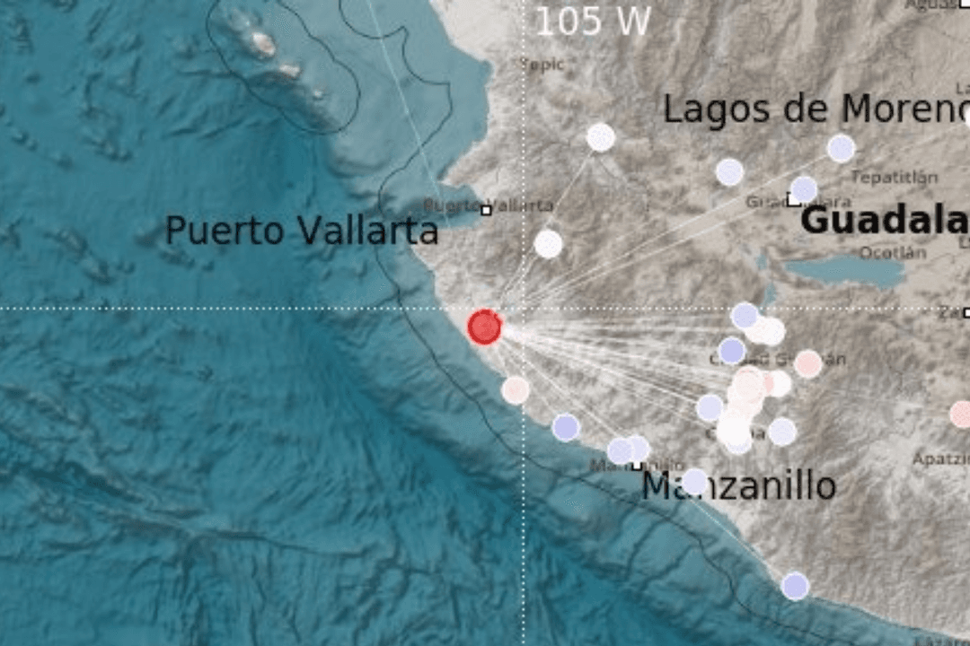 Sismo en Jalisco: Se registra temblor de 4.3 en Tomatlán