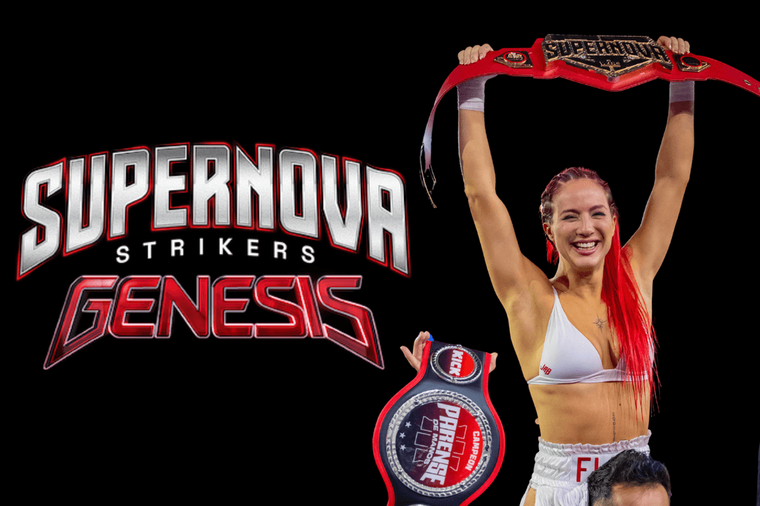 Flor Vigna arrebata cinturón a Alana Flores en el Supernova