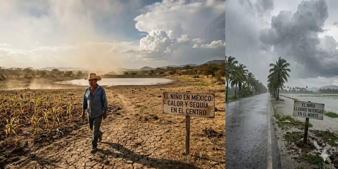 Canícula 2026: El Niño podría prolongar la sequía y disminuir las lluvias