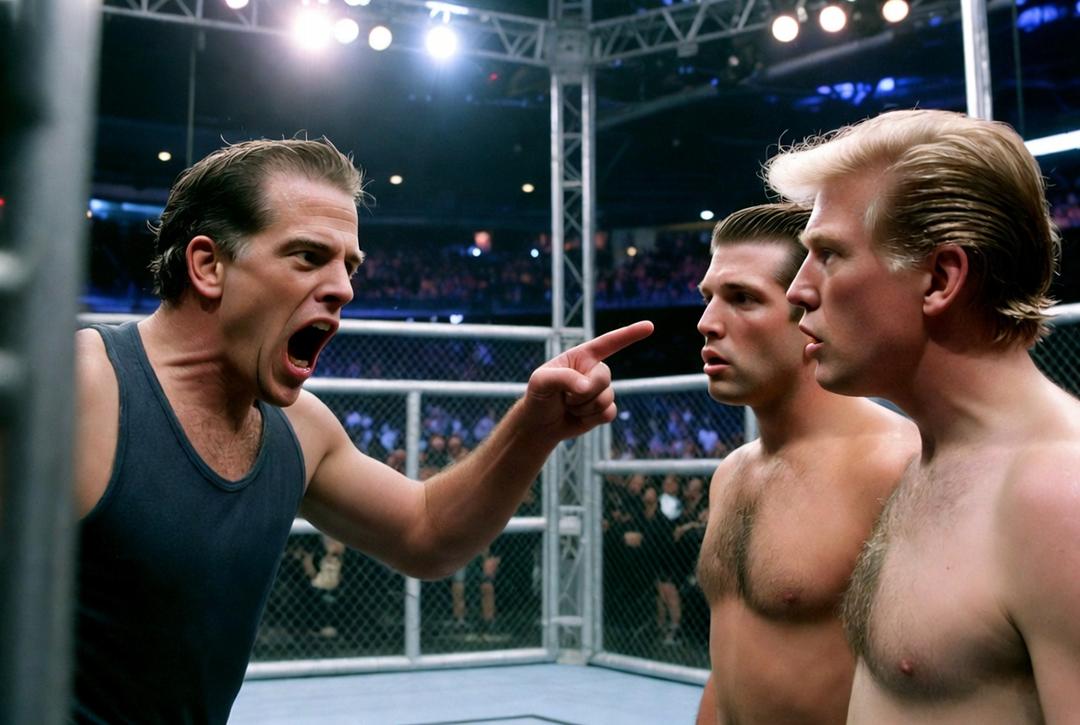 VIRAL: Hunter Biden desafía a los hijos de Trump a una pelea en jaula