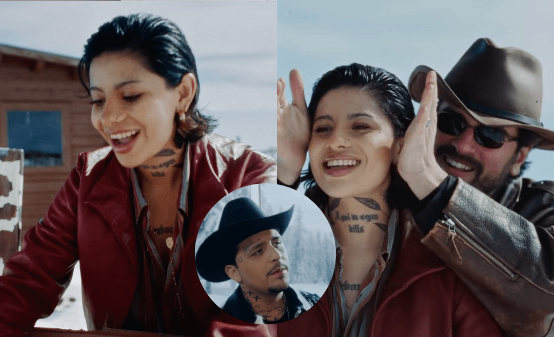 Christian Nodal: Se viraliza modelo de su nuevo video por parecido con Cazzu y Ángela Aguilar