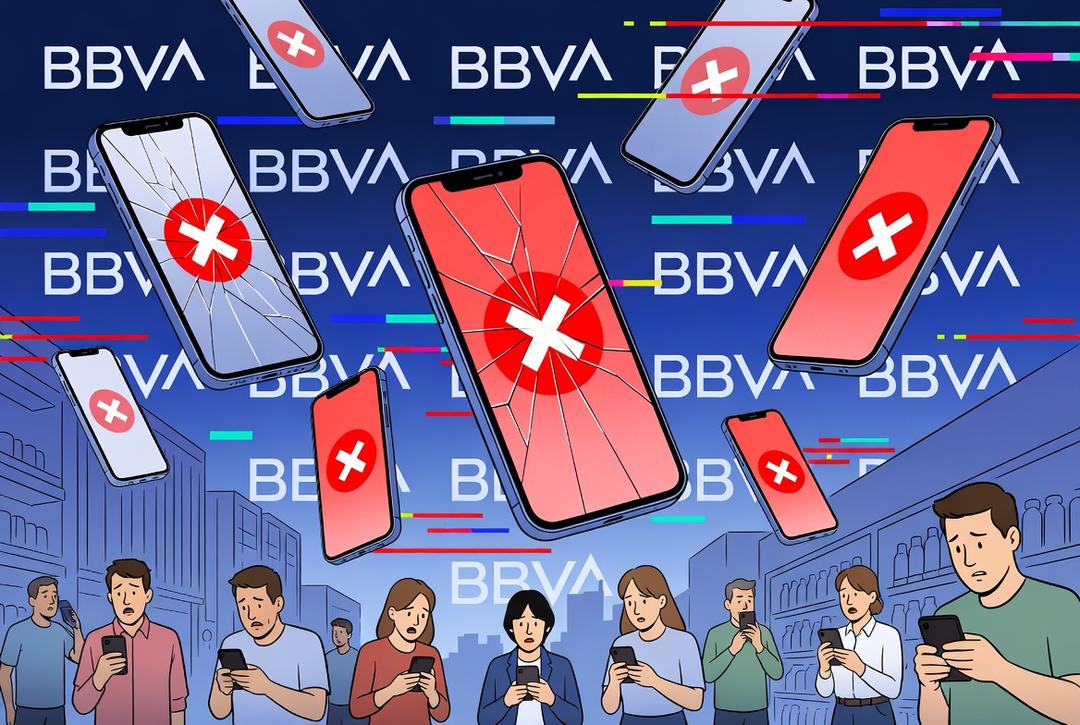 Falla de BBVA: El banco reporta una falla en el sistema digital y la app