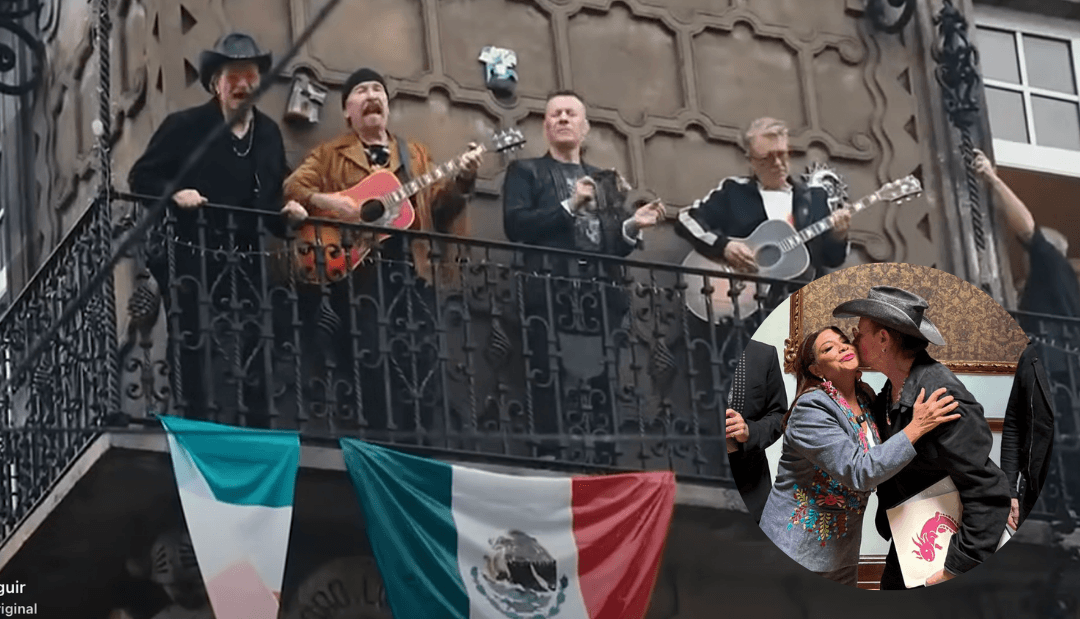 U2 en México: Los irlandeses irrumpen en calles de la Ciudad de México
