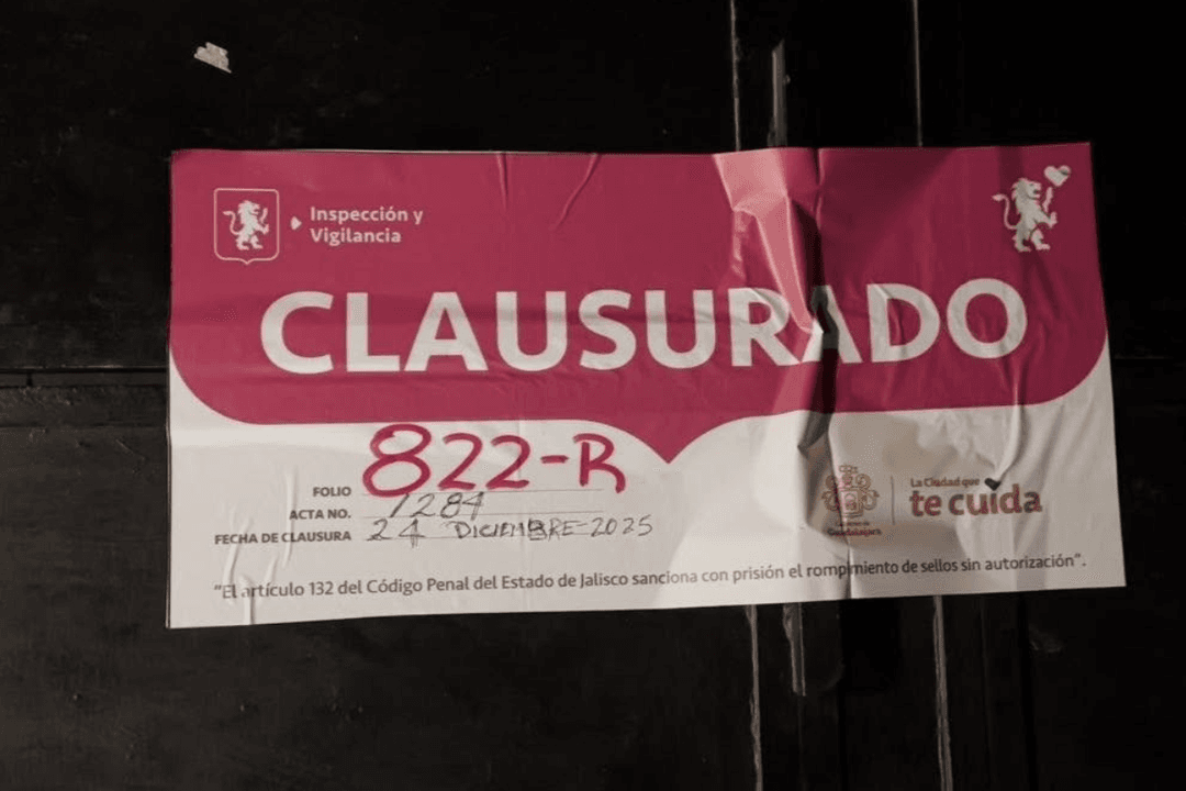 Guadalajara: Clausuran 23 establecimientos por exceder límites de ruido
