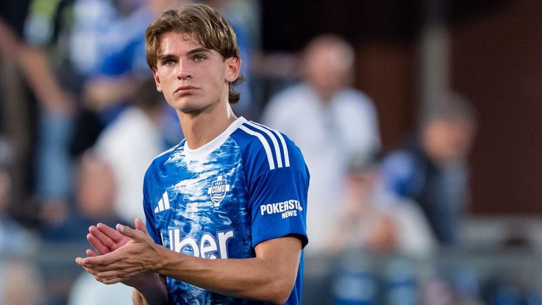 Nico Paz seguirá en el Como tras un acuerdo con el Real Madrid
