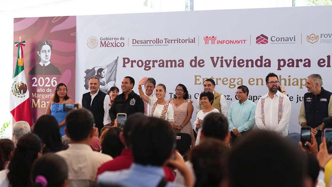 Sheinbaum afirma que las vivienda para el Bienestar aportan el 1% al PIB