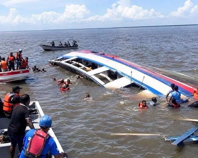 Guyana: Naufragio de ferry deja 27 fallecidos y 83 desaparecidos
