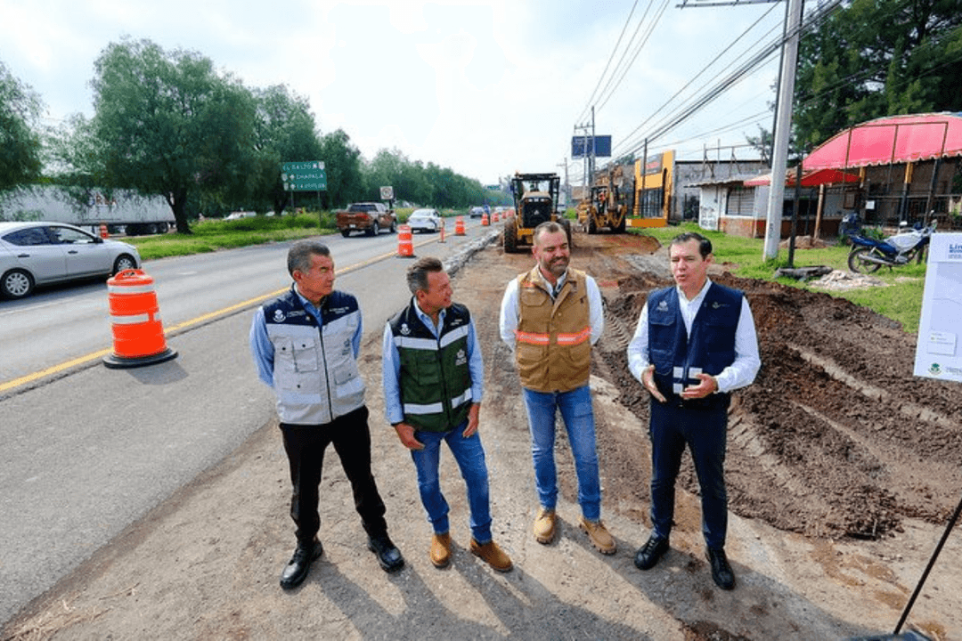 Carretera a Chapala: Arranca modernización de 5.3 kilómetros