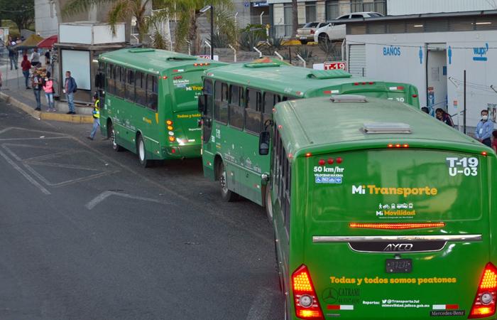 Este domingo 36 rutas del transporte público detendrán momentáneamente su recorrido