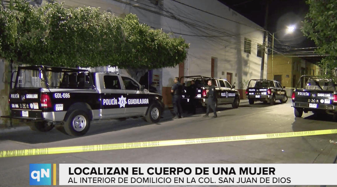Localizan el cuerpo de una mujer sin vida de varios días de evolución cadavérica en la colonia San Juan de Dios
