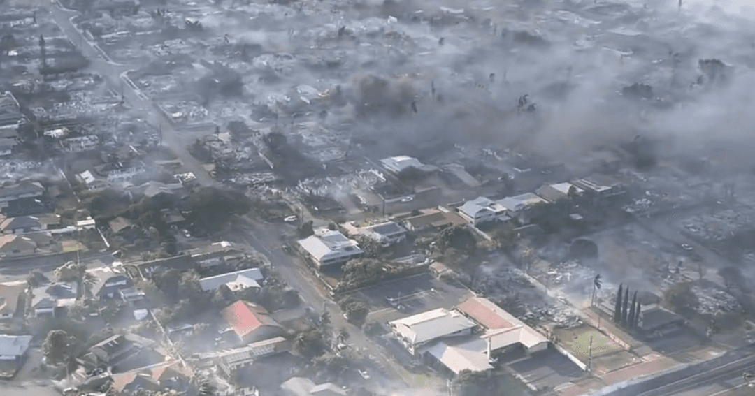 VIDEO | Incendios forestales de Hawái deja al menos seis fallecidos