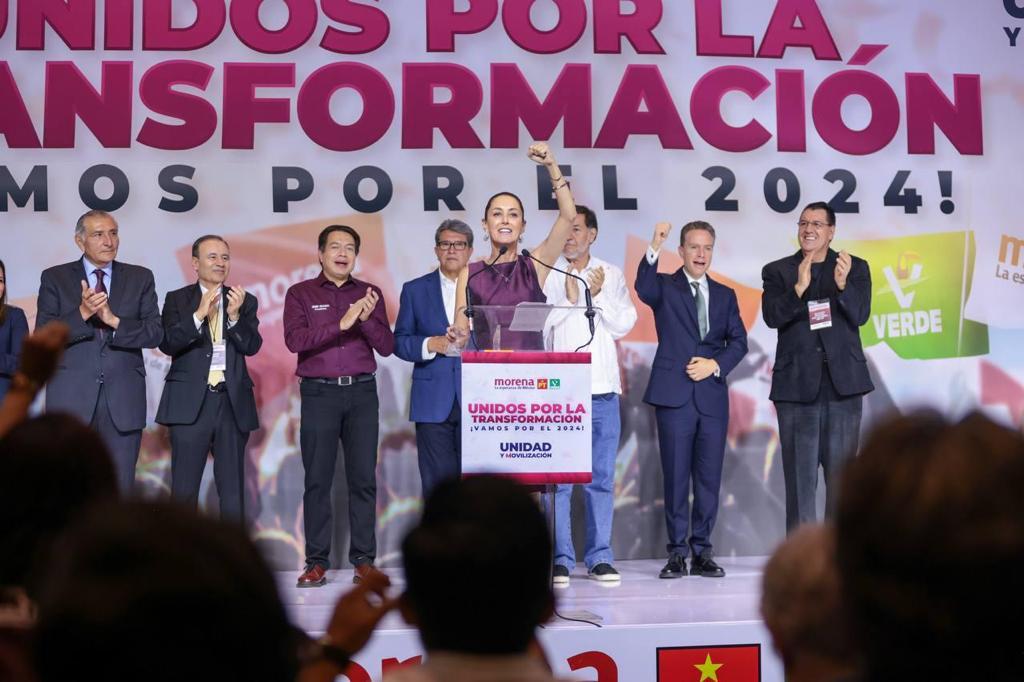 Actores políticos felicitaron el triunfo de Claudia Sheinbaum en las encuestas de Morena