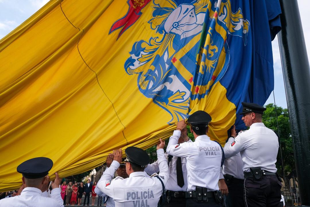15 de septiembre: Conmemoran el Día de la Bandera de Jalisco