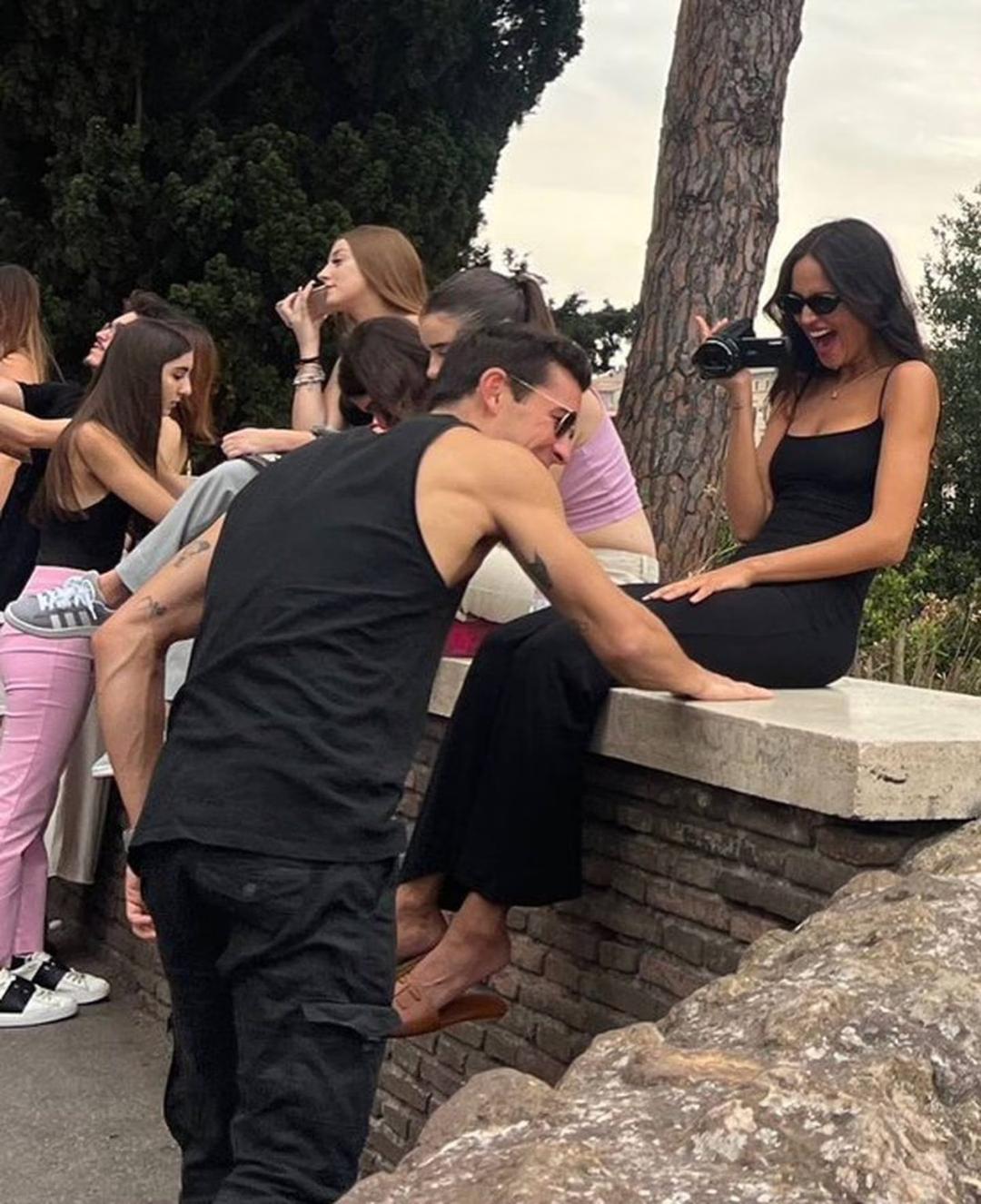 Eiza González y Mario Casas son captados juntos en Roma