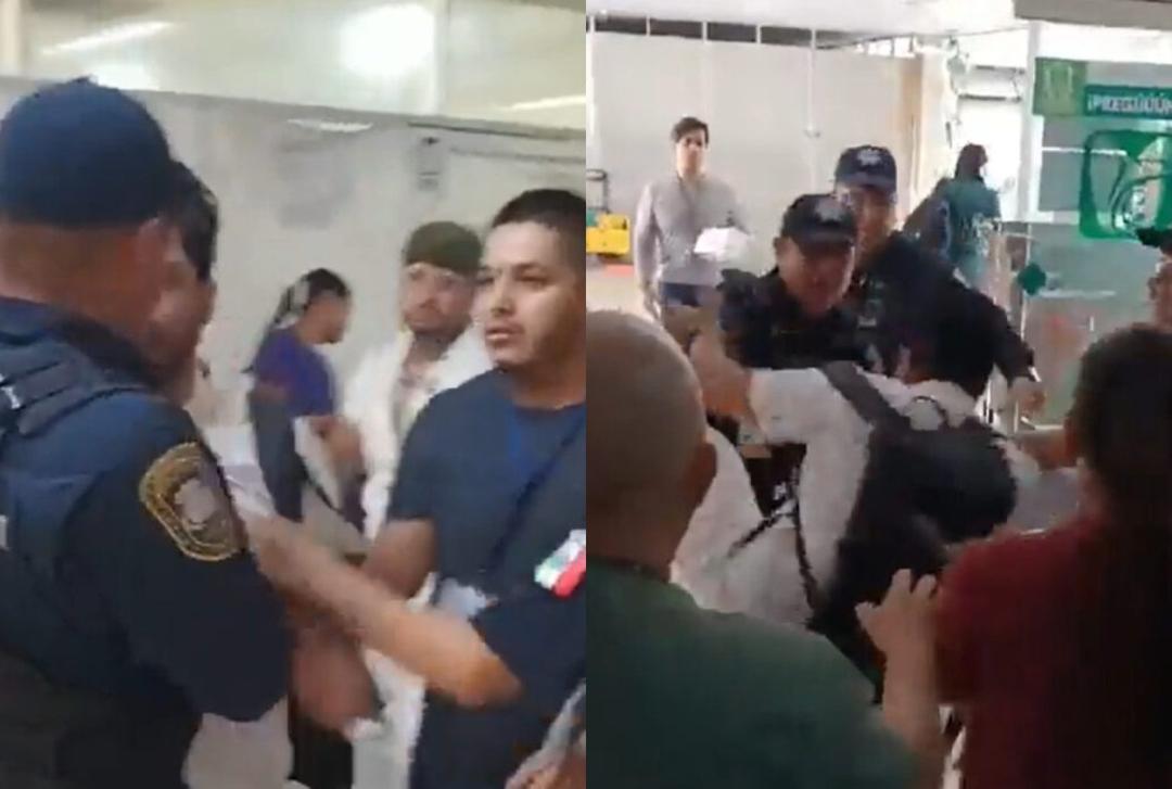 IMSS investiga pelea entre policías y trabajadores del Centro Médico de Occidente