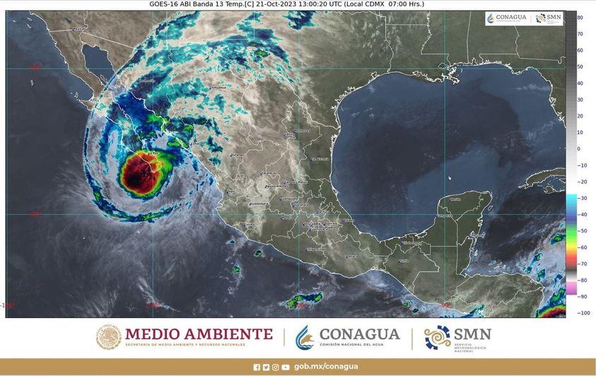 Huracán Norma: Ante la aproximación a Baja California Sur se activa el plan GN-A