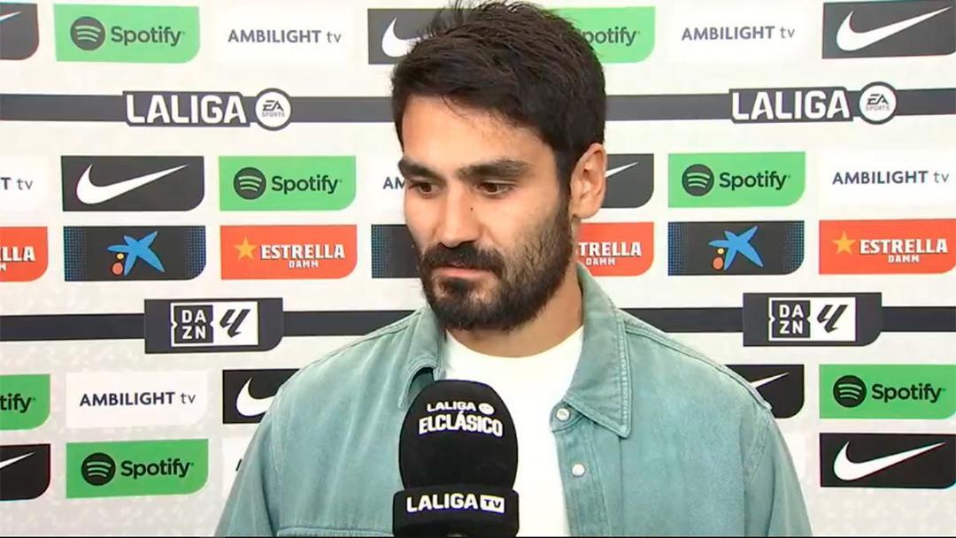 Barcelona: Gündogan hace fuerte crítica sobre el resultado del partido contra el Real Madrid