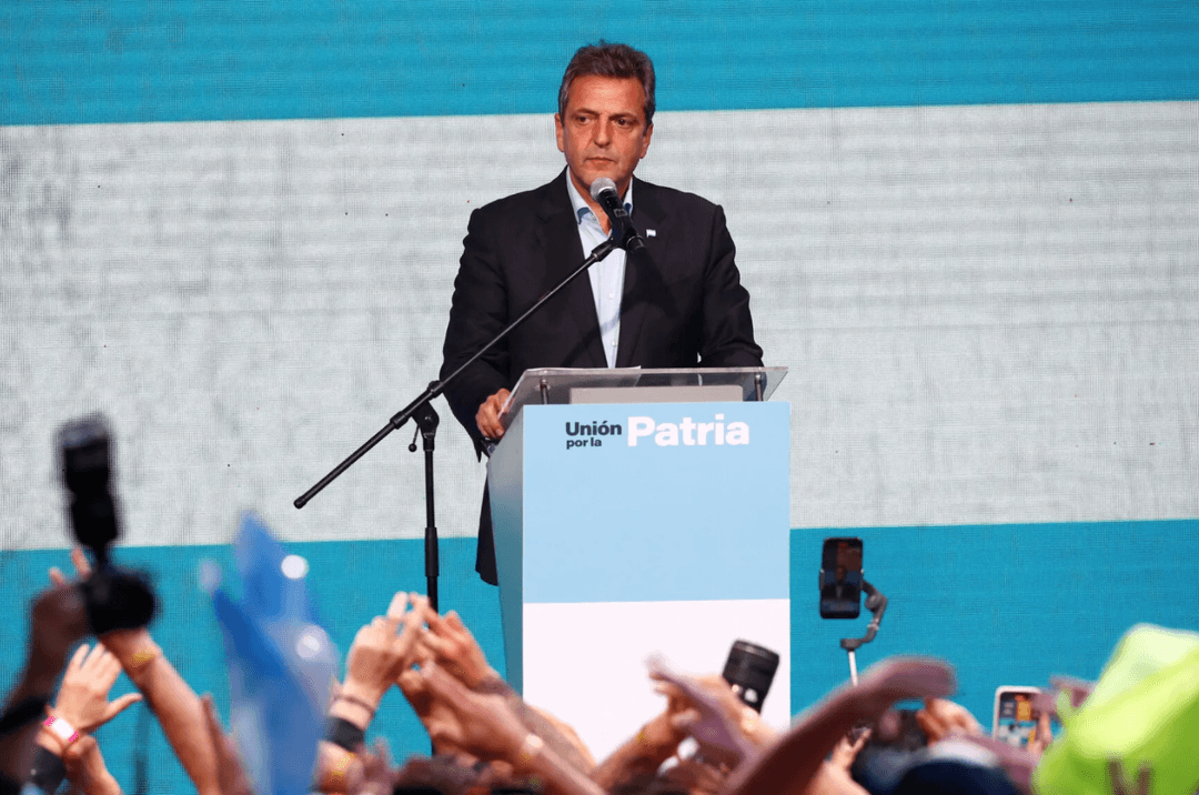 Argentina: Gana elecciones el peronista Massa; habrá segunda vuelta