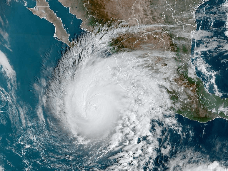 La tormenta tropical “Otis” se forma en el Pacífico y se prevén lluvias fuertes en varios estados de México