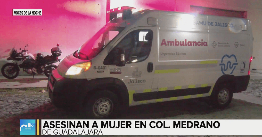 Matan a mujer en agresión directa en la zona de Medrano