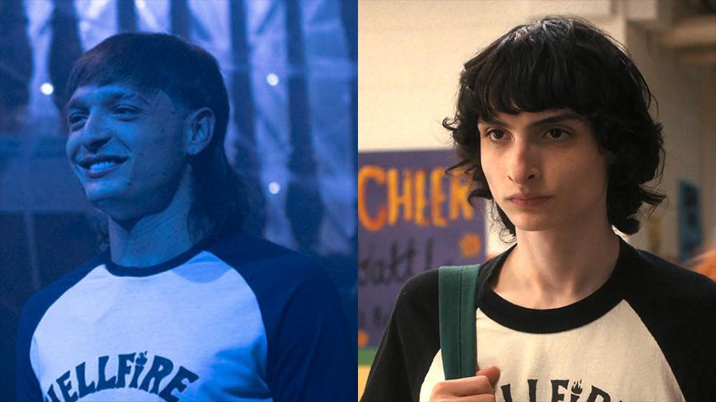 Peso Pluma se disfraza de Mike Wheeler de Stranger Things