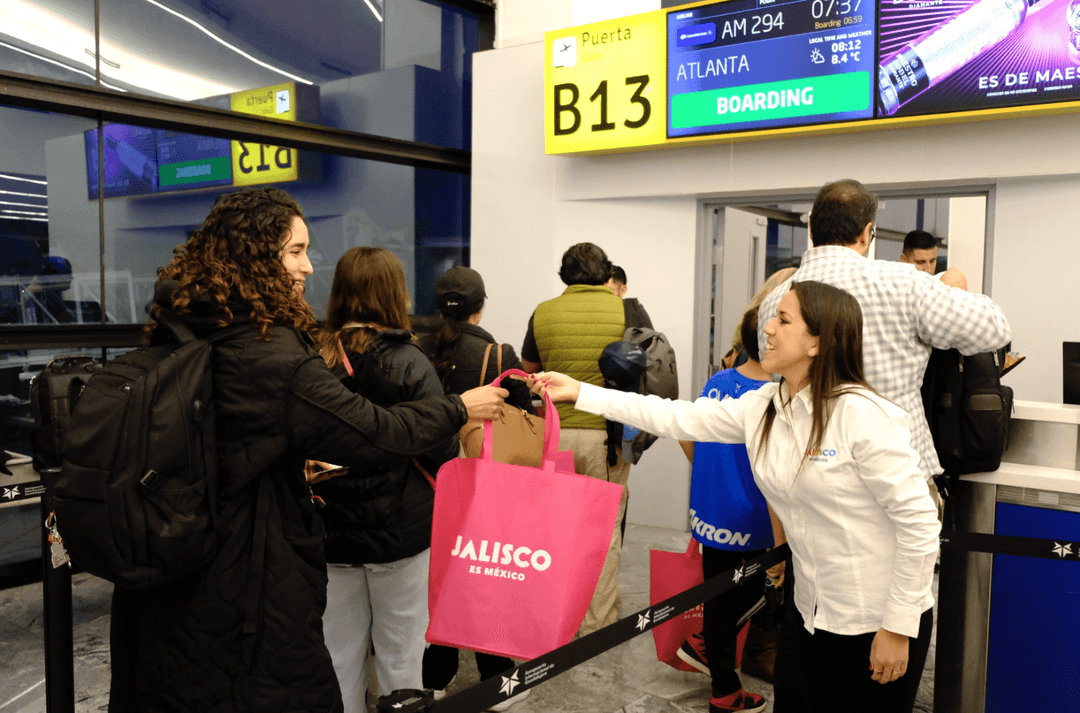 Aeropuerto de Guadalajara: Inauguran vuelo directo a Atlanta