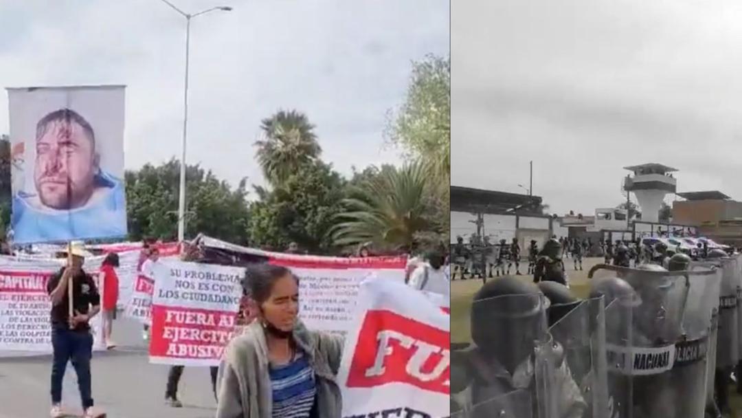 Ocotlán: De nuevo se registra manifestación contra fuerzas federales