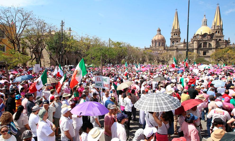 Marcha por la democracia en Guadalajara: ¡Recuérdalo! Se realiza hoy domingo