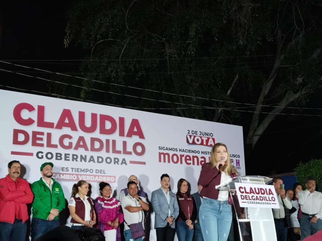 Claudia Delgadillo señala que no descansará hasta lograr un cambio en Jalisco
