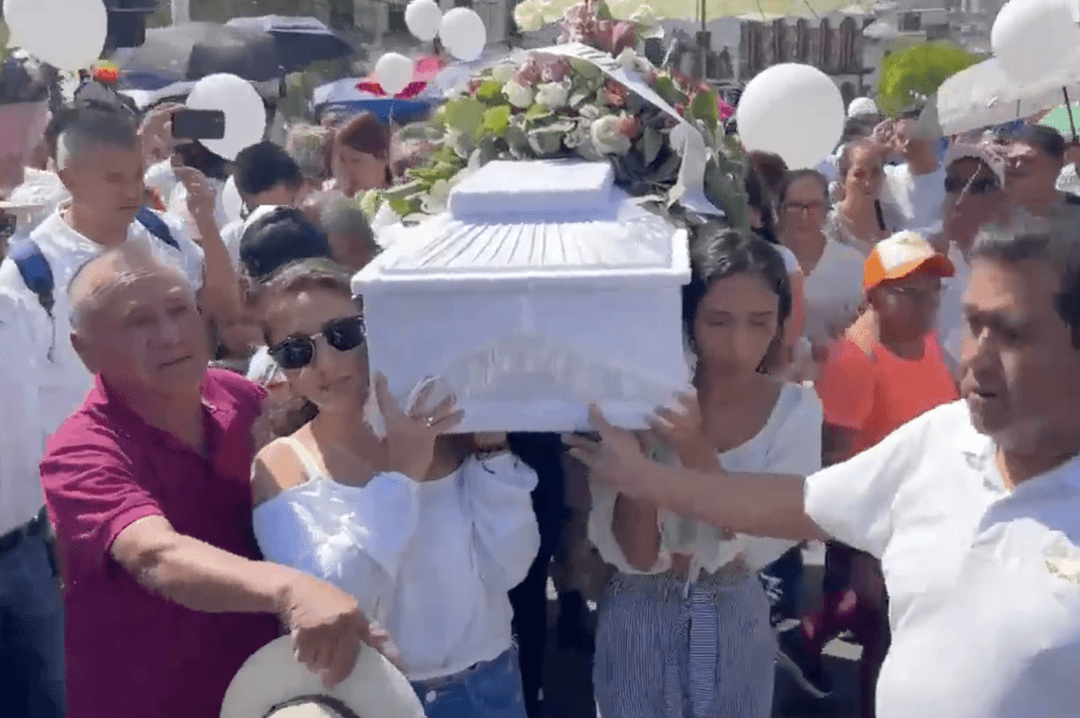 Camila: Taxco le da el último adiós a la pequeña de 8 años que fue asesinada
