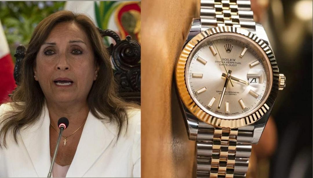 Dina Boluarte: Presidenta de Perú es investigada por poseer un lujoso reloj Rolex