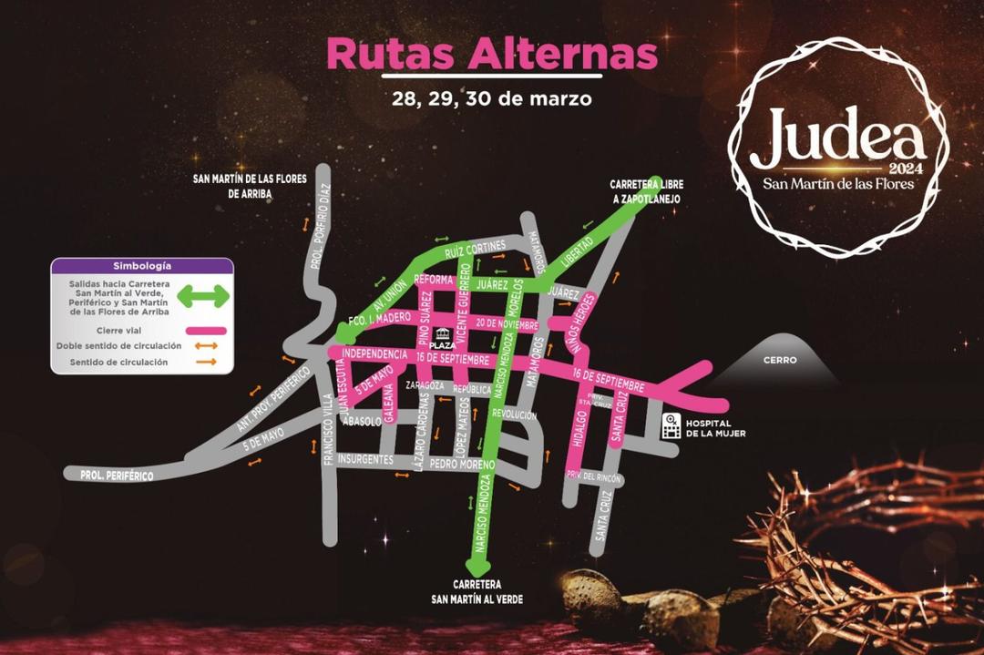 Judea en Vivo 2024: Estas son las rutas de la celebración religiosa