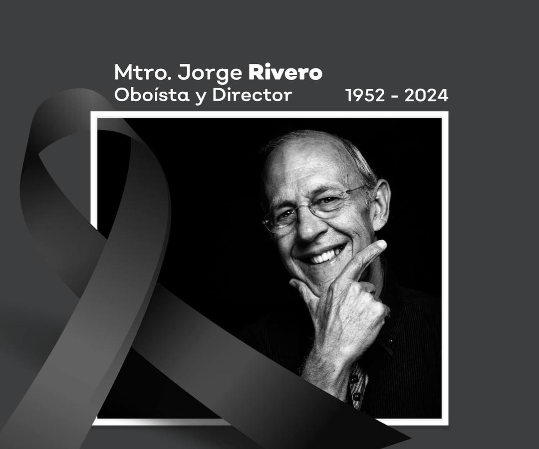 Muere Jorge Rivero Tirado, director huésped de la OFJ