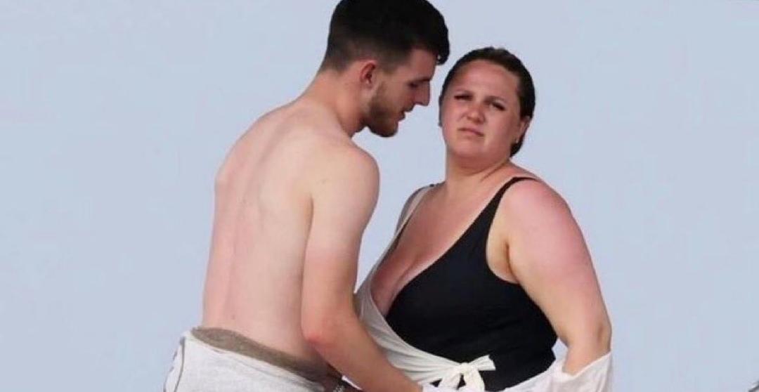 Declan Rice: Jugador del Arsenal defiende a su pareja ante criticas de su físico