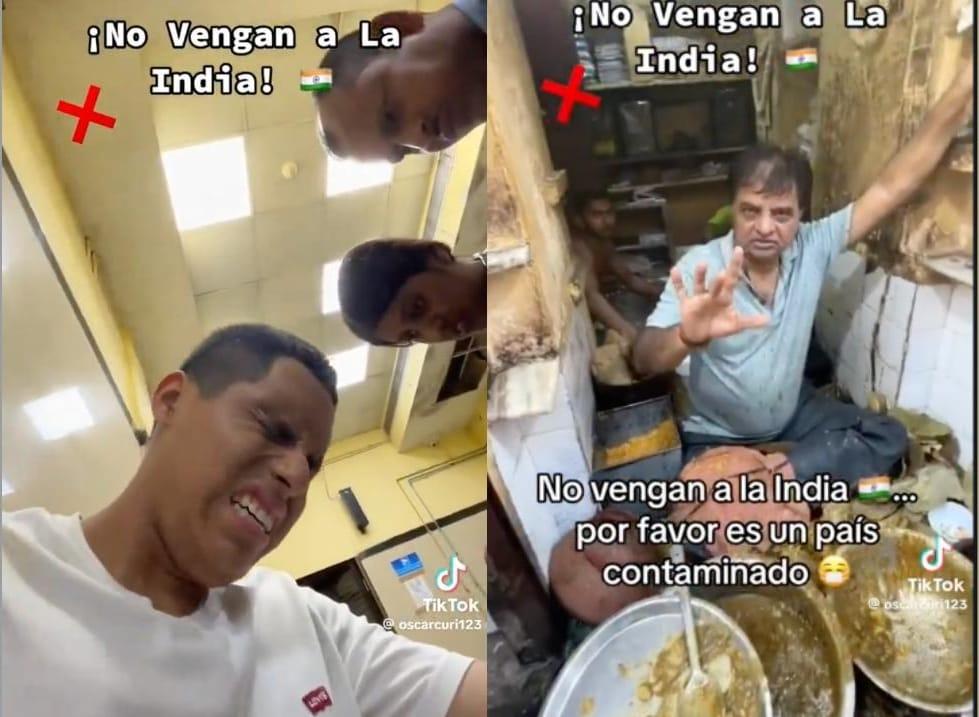 Óscar Curi: Influencer se intoxica con comida de la India
