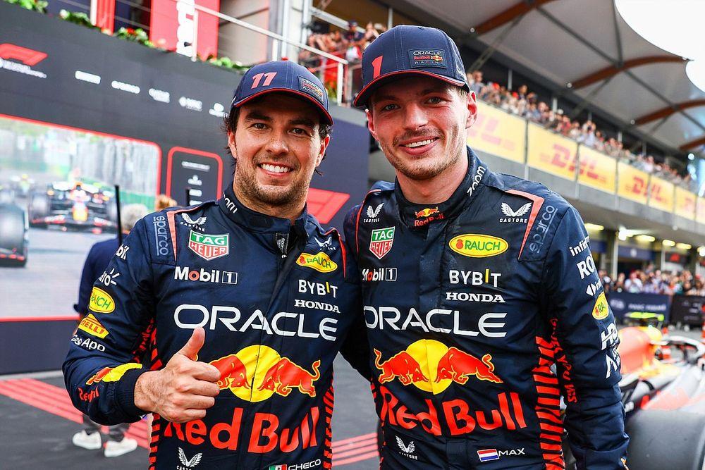 Checo Pérez queda en segundo y Max Verstappen gana en el GP de Japón