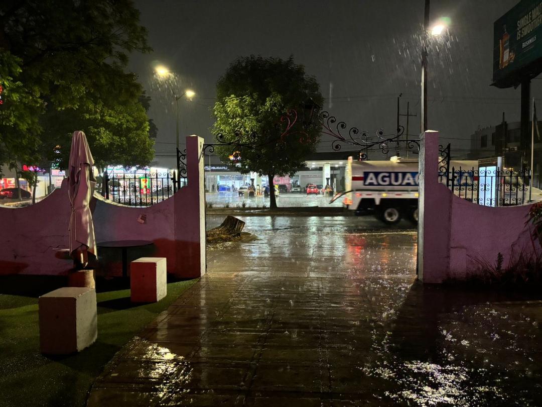 Lluvia en Guadalajara: Cae la primera tormenta en la ZMG