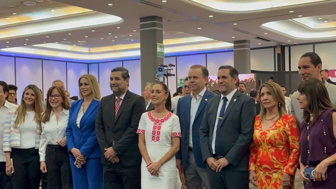 Claudia Sheinbaum en Guadalajara: Presenta plan para obtener más recursos a empresarios jaliscienses