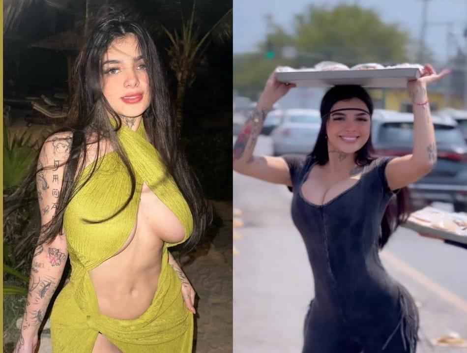 Karely Ruiz: Captan a la influencer vendiendo pays y robando miradas