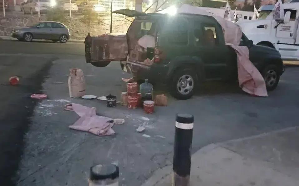 MC acusa que es morenista el agresor del pintor; Morena lo niega