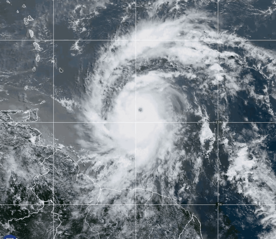 Huracán Beryl: Sigue así su trayectoria en tiempo real
