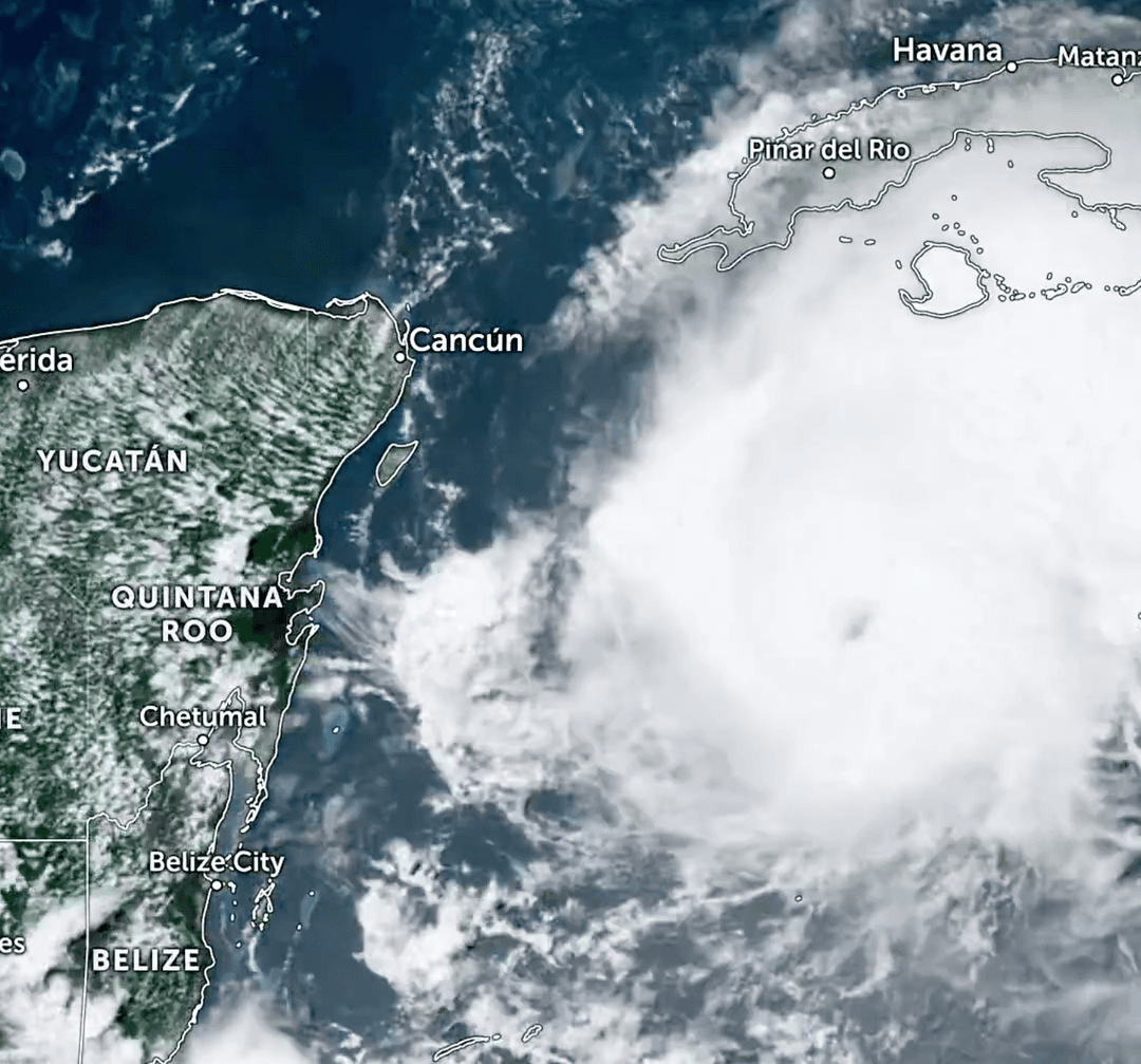 Huracán Beryl: Estas son las primeras imágenes de la fuerza del ciclón