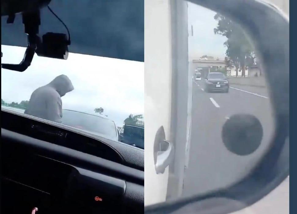 VIDEO: Tras grabar asalto balean a padre e hijo en carretera México-Pachuca