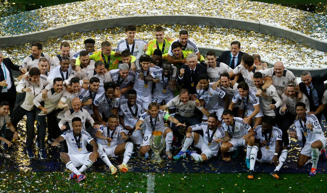 Kylian Mbappé: Real Madrid es campeón de la Supercopa de Europa