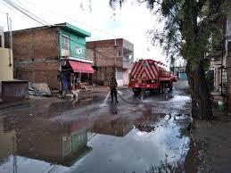 Colonia La Huizachera en El Salto también afectada por las lluvias del martes