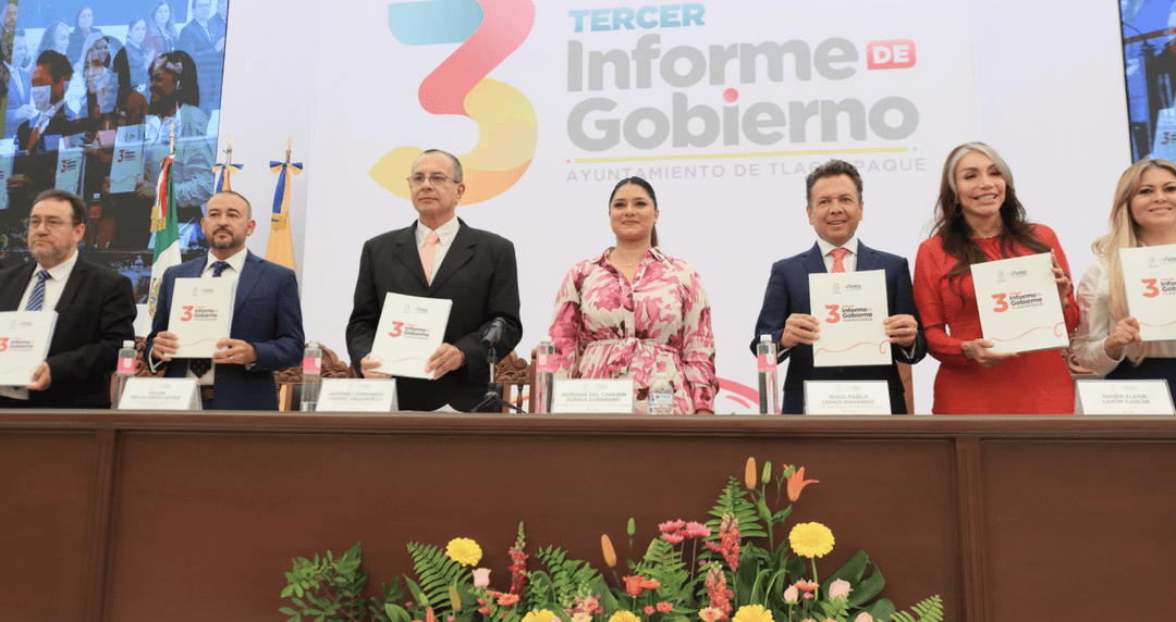 Tlaquepaque: Adriana Zúñiga rinde tercer informe de Gobierno