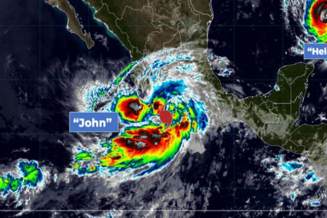 Huracán John: Jalisco inicia vigilancia especial por su cercanía