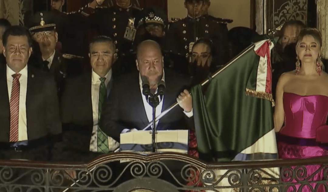 Enrique Alfaro da su último Grito de Independencia