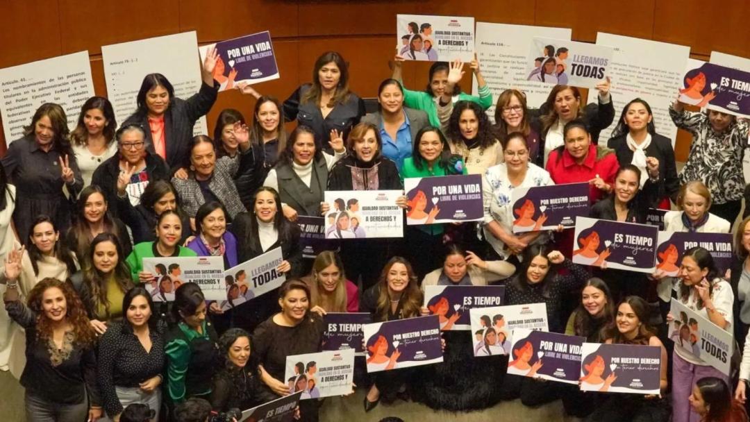 Senado aprueba reforma a favor de Igualdad sustantiva de mujeres