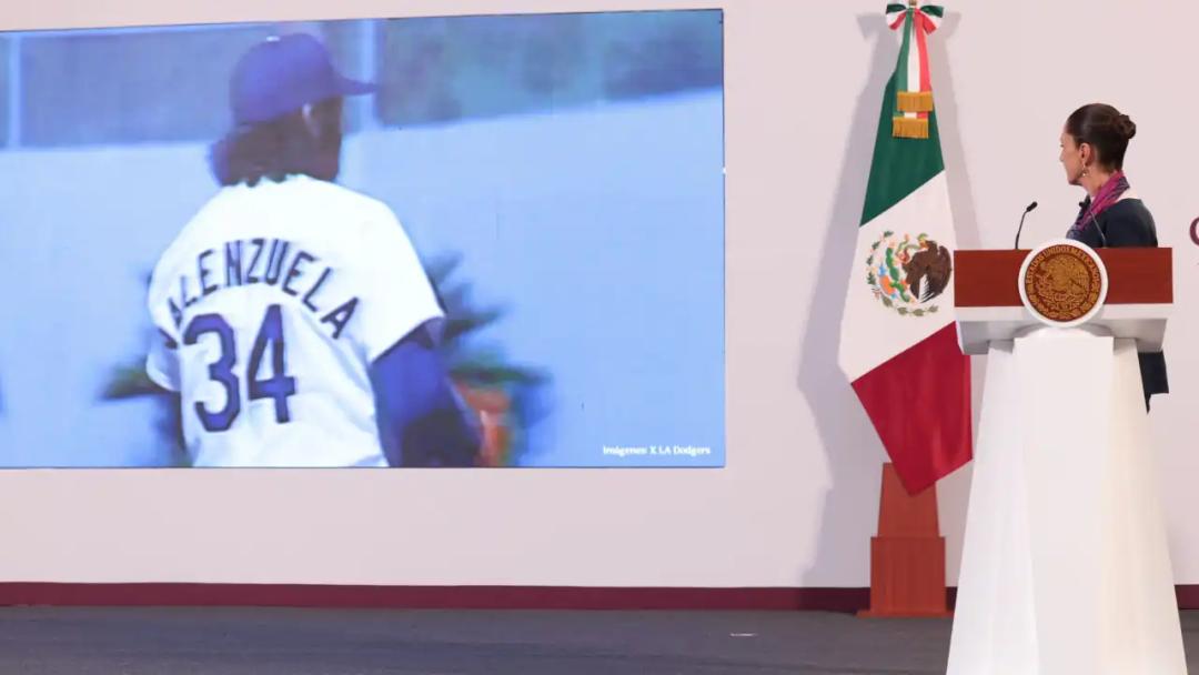 Claudia Sheinbaum lamenta muerte de Fernando Valenzuela